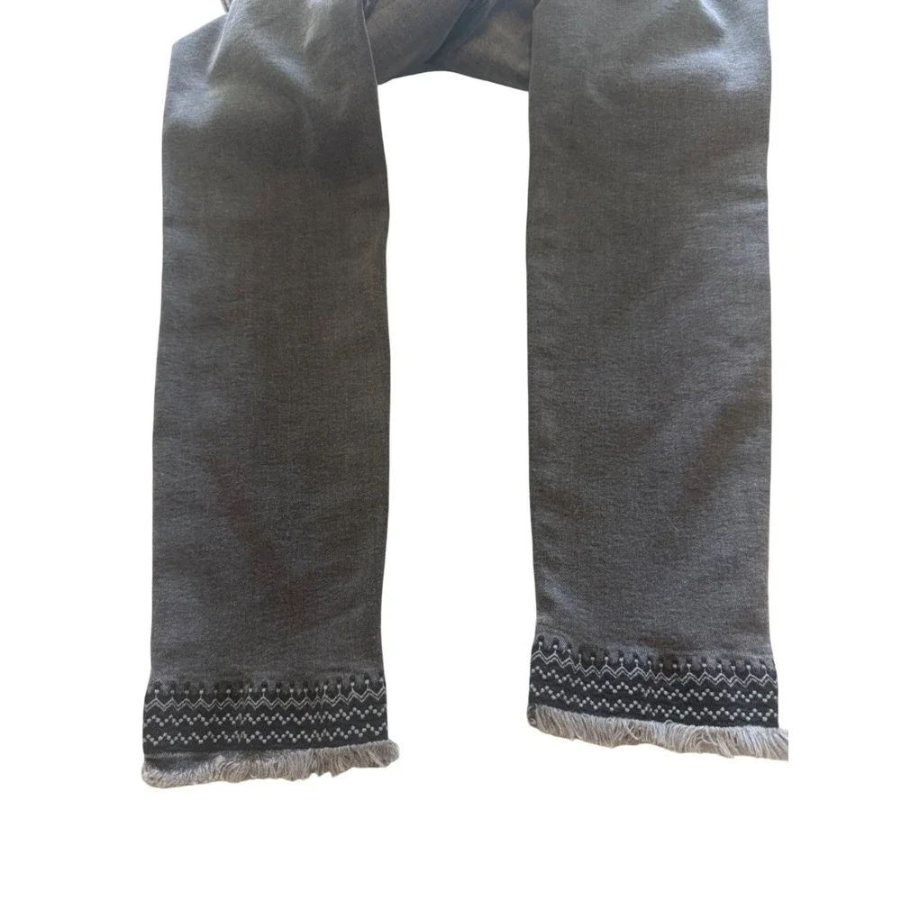 NWT Mavi Tess Gray High Rise Skinny Jeans Women's Distressed Frayed Hem 28/27 - Picture 4 of 14